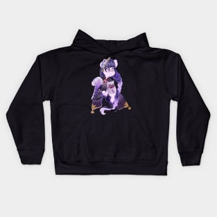 Raiden Shogun x My Little Pony Kids Hoodie